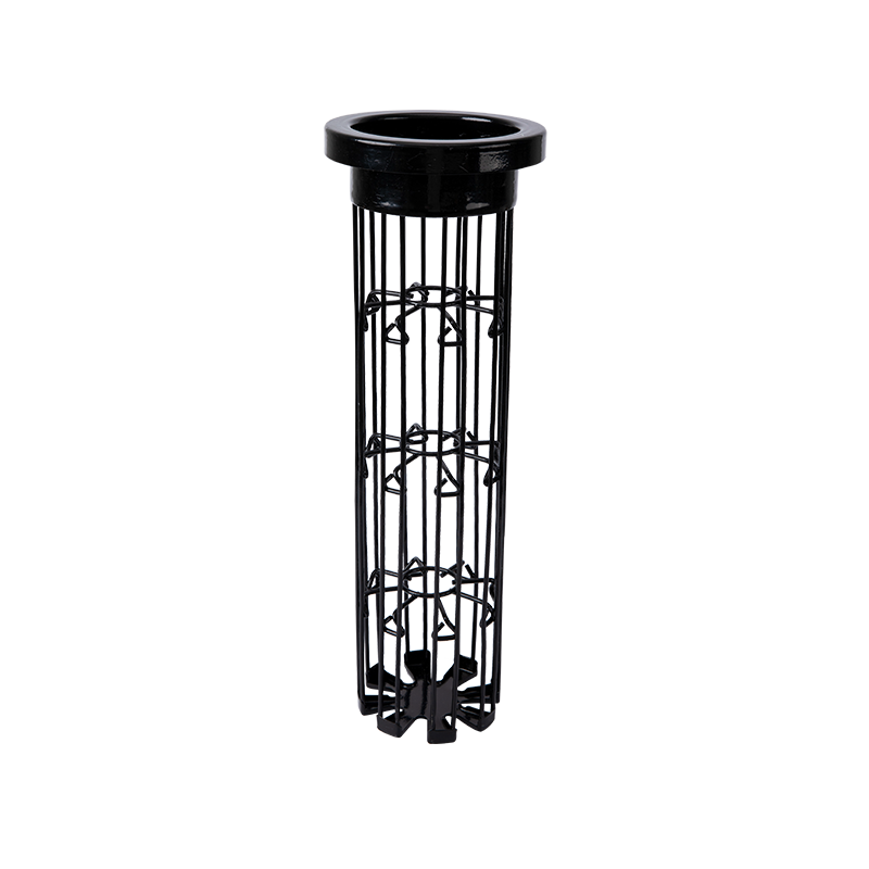 Gabbia filtro in acciaio al carbonio rivestito in silicone